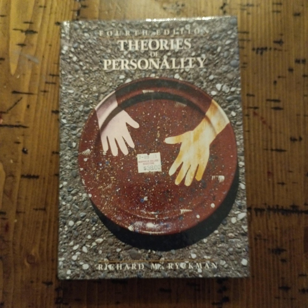 Theories of Personality 4th Ed Richard M Ryckman Hardcover Psychology Textbook